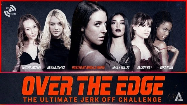 Angela White organise le défi OVER THE EDGE Jerk Off et Edging