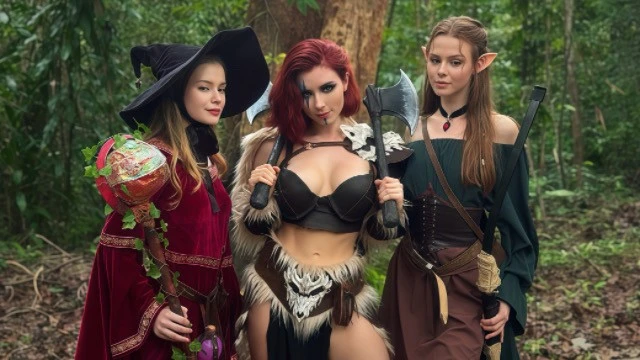 D&D Little Big Porn Adventure Partie I - Demon Kitty (Sweetie Fox, Diana Rider, ArinaFox)