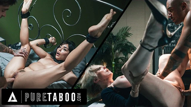 Les soumises PURE TABOO, Vanessa Sky Dee Williams, sont dominées en UTILISATION GRATUITE