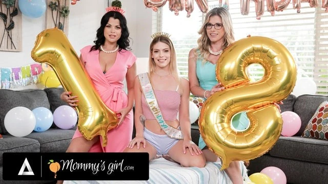 MOMMYSGIRL Cory Chase organise une fête d'anniversaire inoubliable pour ses 18 ans