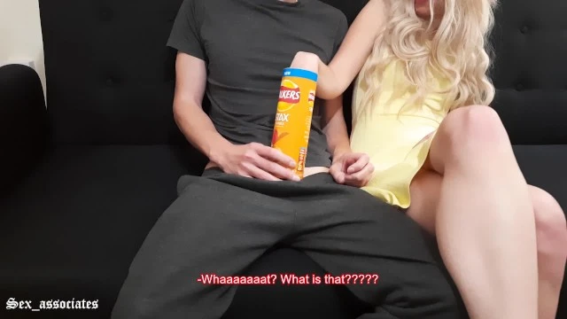 Prank avec les Pringles peut ou comment tromper (idiot) votre petite amie. 