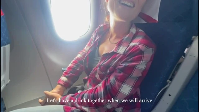 ✈️👩‍✈️🛩️ Comment j'ai rencontré une actrice porno dans l'avion ... - Pov Frenchy Touch