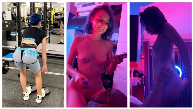 Real couple sexe après le gymnase - Darcy Dark