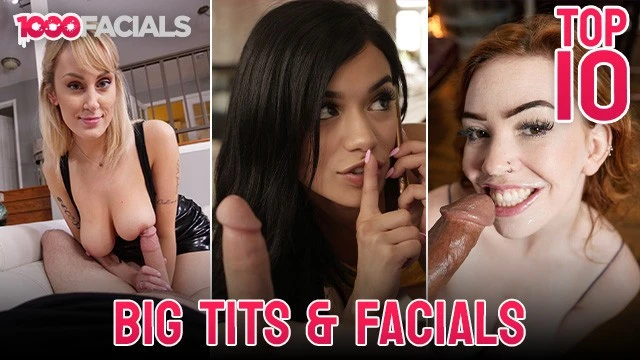 Top 10 de gros seins du visage - Tits énormes et beaucoup de soins du visage - Scarlett Snow, Crystal Rush, Skylar Snow