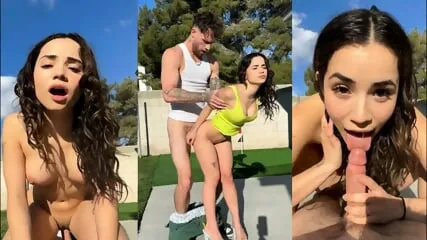 Perfect Stepsister Outdoor Quick Fuck - Lil' Ass