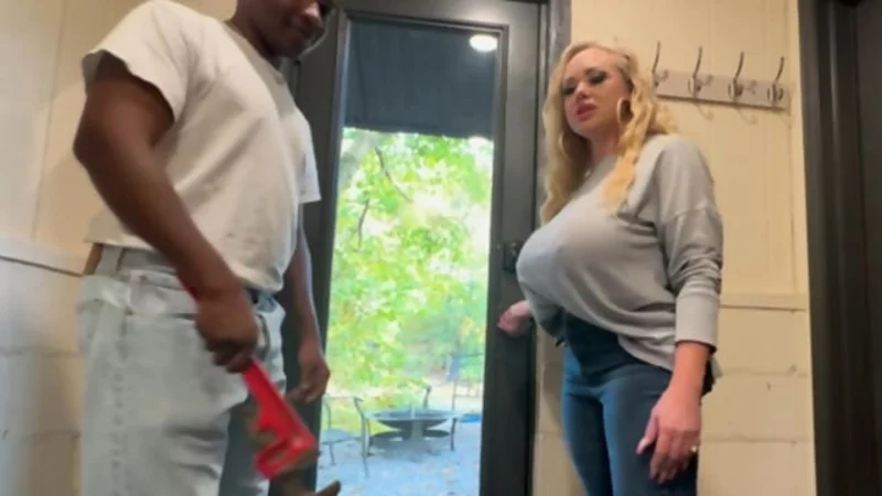 "Plumber Coquin Baise la Femme au Foyer en Chaleur"